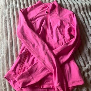 pink lululemon define jacket nulu